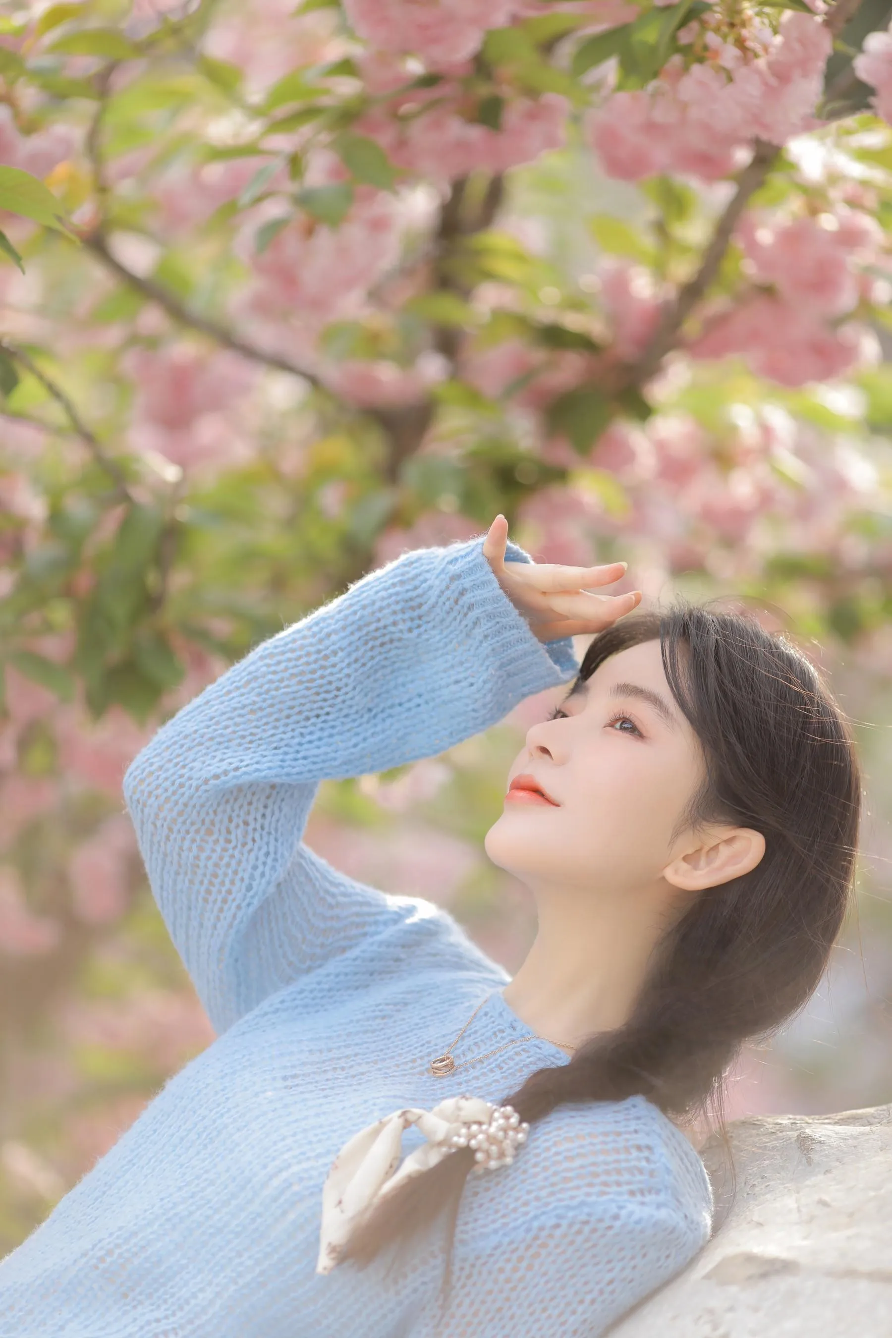 [艺图语] 2022.06.22 粉蓝晚樱 杨伊墨 [29P]插图6